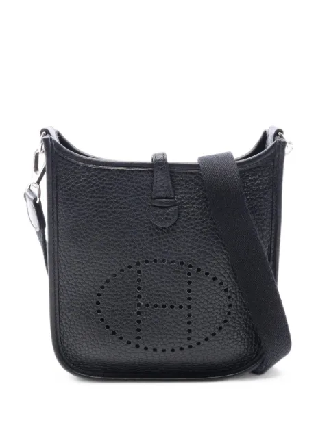 Hermès Pre-Owned 2022 TPM Evelyn Amazon shoulder bag Black 1103273U
