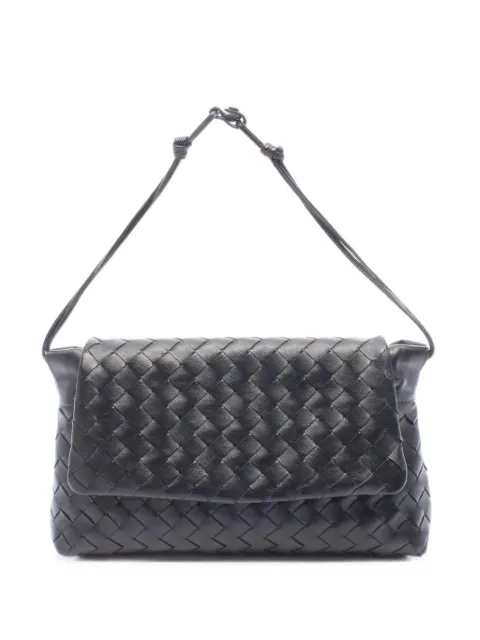 Bottega Veneta Pre-Owned Giorno Intrecciato shoulder bag Black 1103729