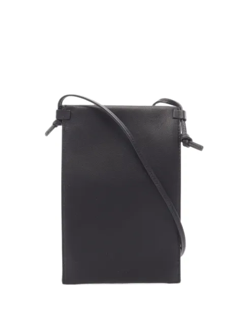 The Row Pre-Owned Camie case mini bag Black 1103743