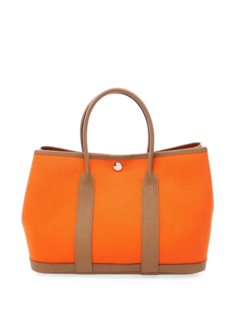 Hermès Pre-Owned 2023 TPM Garden Party tote bag Orange 1102517B