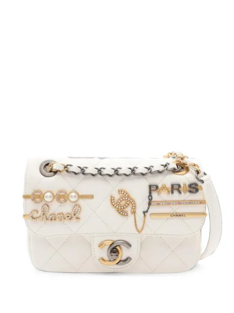 CHANEL Pre-Owned 2021 Matelassé shoulder bag White 1103246EXKAP8EC