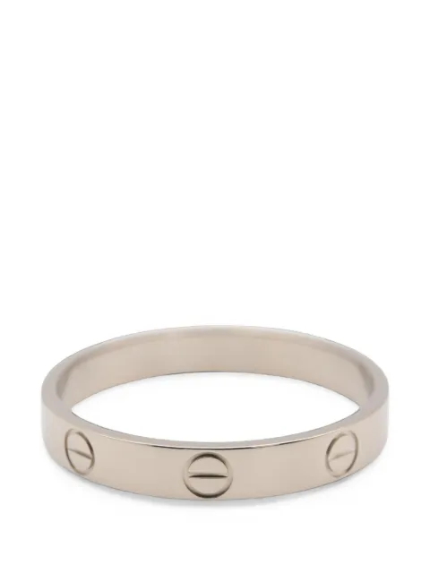 Cartier 2010s mini Love ring Silver 1100992SC6963
