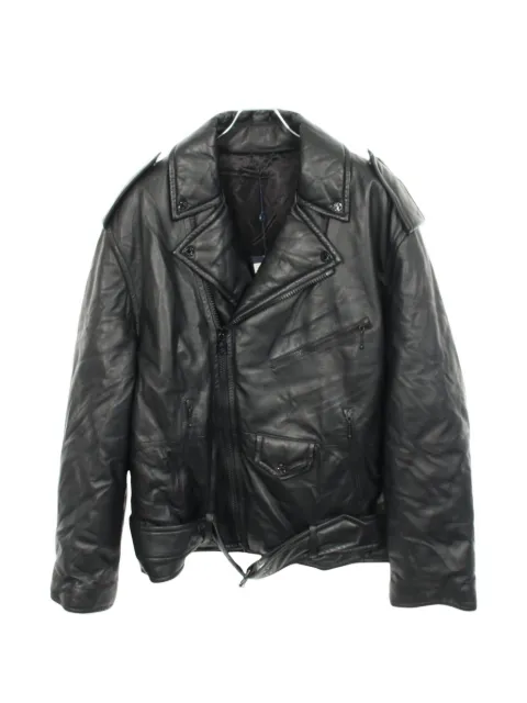 Louis Vuitton Pre-Owned 2010s double riders jacket Black 1084404