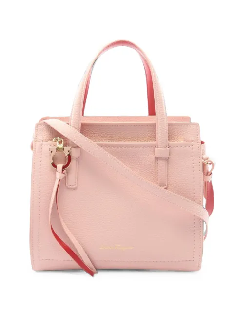 Ferragamo Pre-Owned 2010s Amy Gancini satchel bag Pink 1098615