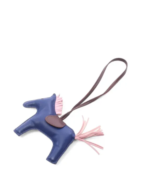 Hermès Pre-Owned MM Rodeo bag charm Blue 1102590U