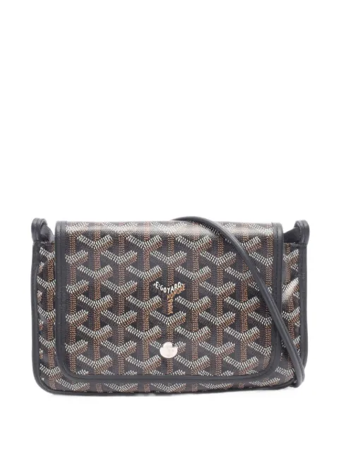 Goyard Pre-Owned Plumet Goyardine shoulder bag Black 1102035
