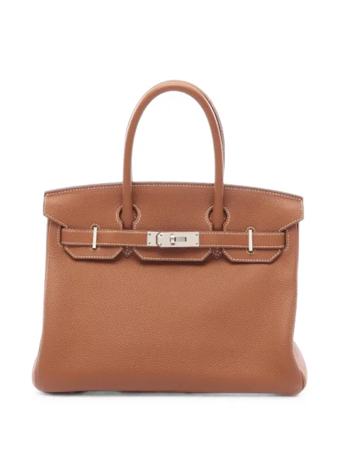 Hermès Pre-Owned 2018 30 Birkin handbag Brown 1103222C
