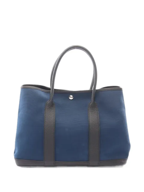 Hermès Pre-Owned 2015 PM Garden Party tote bag Blue 1102088T