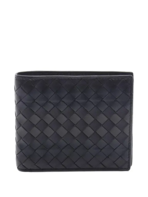 Bottega Veneta Pre-Owned 2010s Intrecciato bi-fold wallet Black 1102031