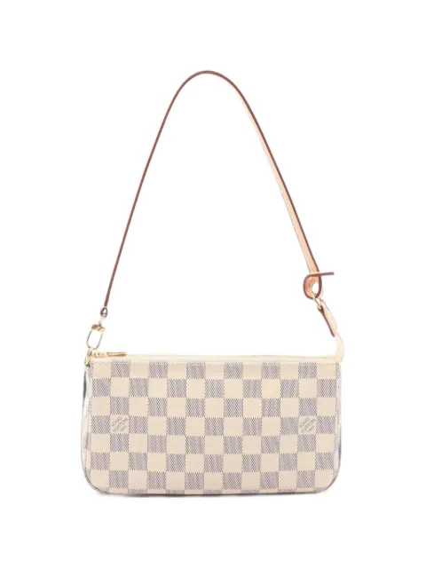 Louis Vuitton Pre-Owned 2010s Damier Azur shoulder bag Neutrals 1103172