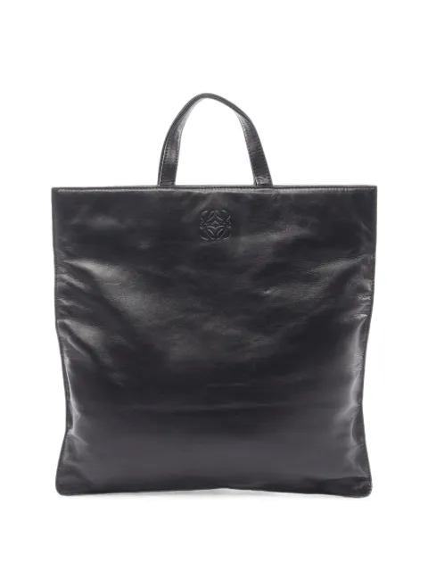 Loewe Pre-Owned 2000s Anagram leather tote bag Black 1099706