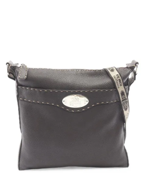 Fendi Pre-Owned 2010s Selleria shoulder bag Brown 1102401