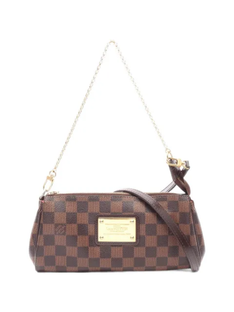 Louis Vuitton Pre-Owned 2011 Eva Damier Ebene shoulder bag Brown 1102051DU4171