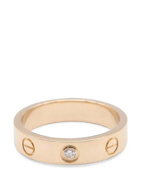 Cartier 2010s Love diamond ring Pink 1102640TS2709