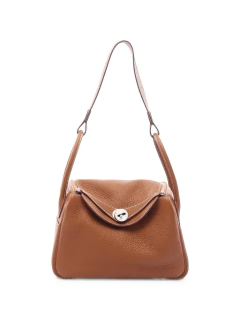 Hermès Pre-Owned 2022 Lindy 26 shoulder bag Brown 1103031U