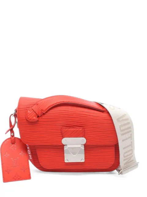 Louis Vuitton Pre-Owned 2010s XL Monceau Distorted Epi shoulder bag Red 1101872
