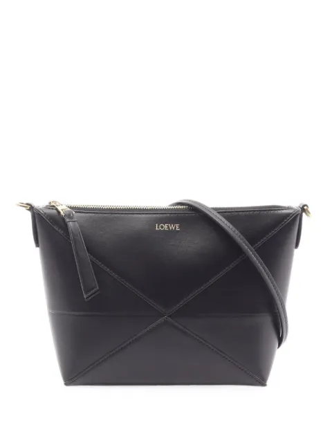 Loewe Pre-Owned 2020 Puzzle Fold clutch bag Black 1101720