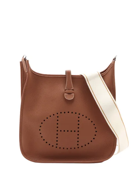 Hermès Pre-Owned 2020 Clemence Evelyne III 29 crossbody bag Gold 5JP4S7FN3O7K555B