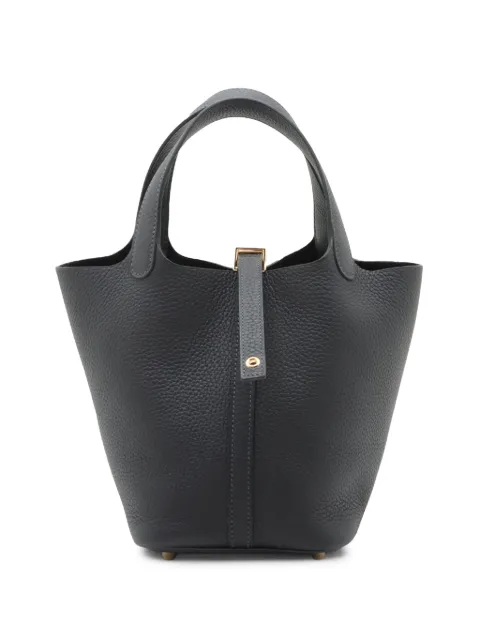 Hermès Pre-Owned 2025 Clemence Picotin Lock 18 handbag Blue D07OG5OIU6YNII7F