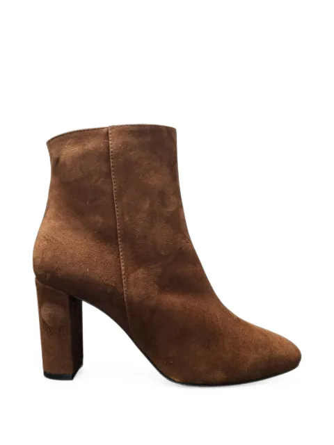 Via Roma 15 suede ankle boots Brown 4726