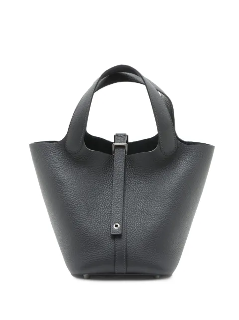 Hermès Pre-Owned 2025 Clemence Picotin Lock 18 handbag Blue WU38FB8KB3RTQZY4