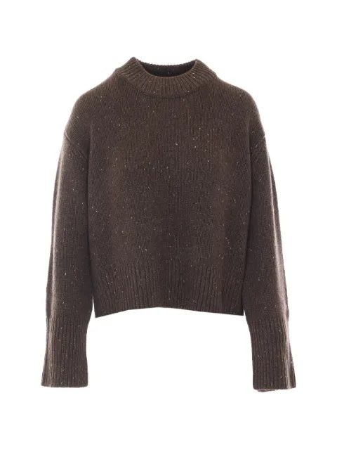 Lisa Yang Tarie Sparkle sweater Brown 2026521CSP