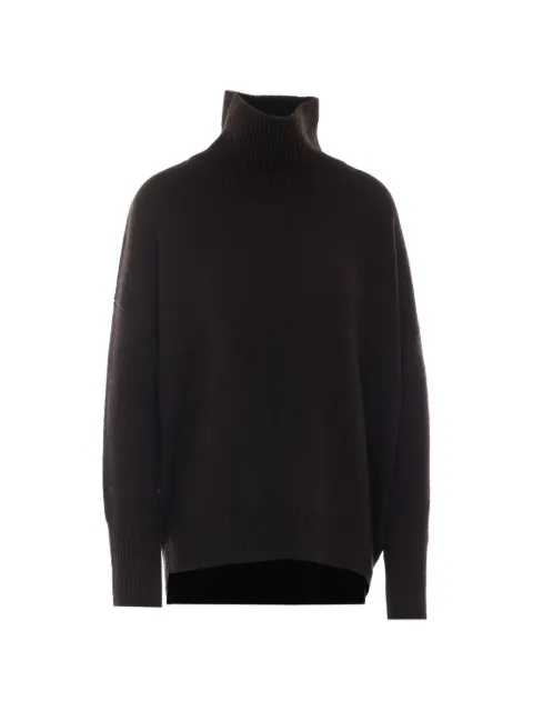 Lisa Yang Heidi high-neck sweater Brown 202113DK