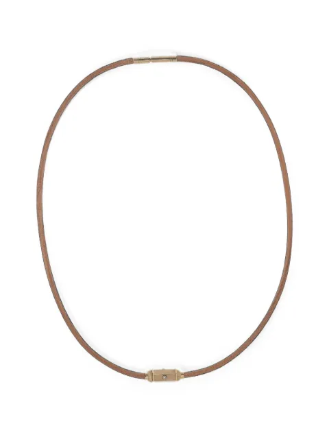 Marie Lichtenberg Micro Lasso diamond necklace Gold ML01469