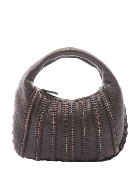 Bottega Veneta Pre-Owned 2012-2026 Calf Leather handbag Brown 4DPI561T3DMDRQS3