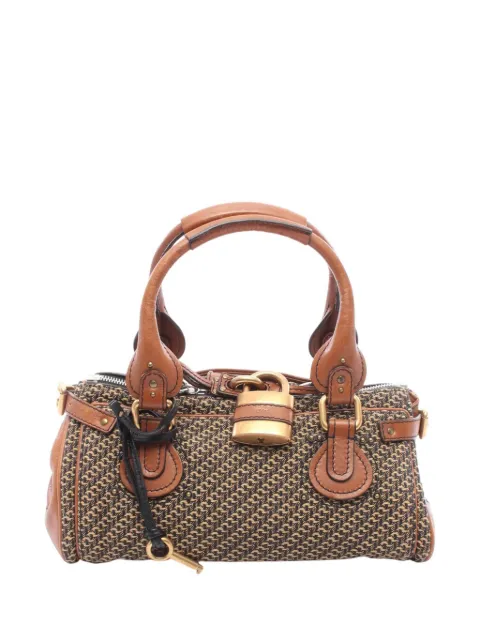Chloé Pre-Owned 2010-2026 Canvas Paddington handbag Brown C0VIC50G1XE13VLG