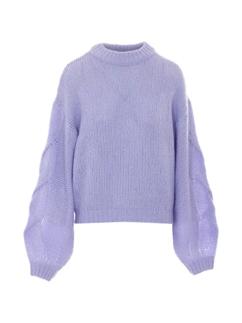 Lisa Yang Runi cable-knit sweater Purple 2026487VL