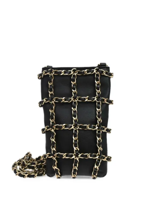 CHANEL Pre-Owned 2019 Tech Me Out shoulder bag Black KQ01727