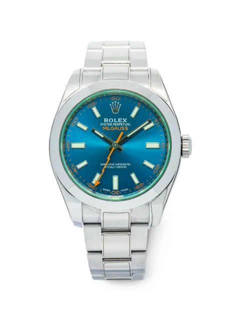 Rolex Milgauss 40mm watch Blue 116400