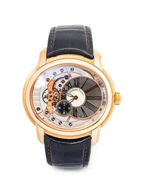 Audemars Piguet pre owned Millenary Skeleton 47mm watch Pink 15350OROOD093CR01