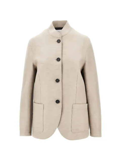 Harris Wharf London virgin wool jacket Neutrals AH2327MLX417