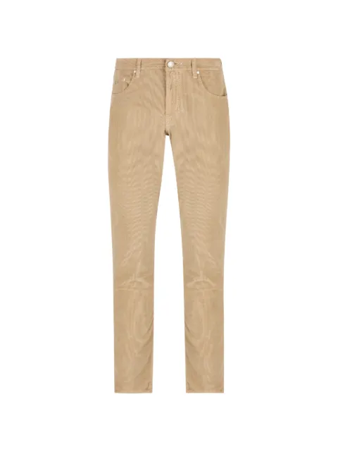 Sartoria Tramarossa Michelangelo corduroy slim-fit trousers Neutrals MICHELANGELO