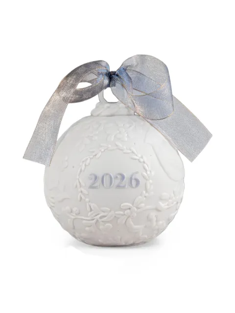 Lladró 2026 limited-edition Christmas bauble White 01018489