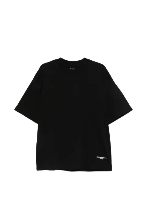 Carhartt WIP logo-print cotton T-shirt Black I037112