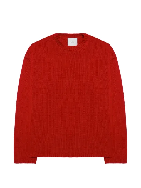 The Elder Statesman Airspun Dume sweater Red 260355