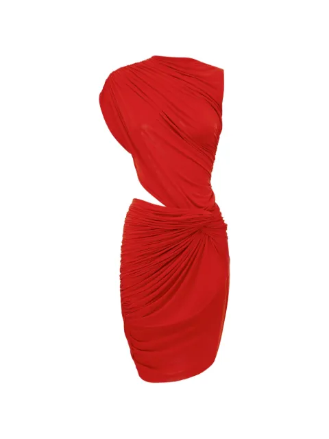 Alex Perry Twist mini dress Red D1776PF26