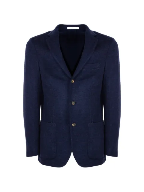 Eleventy single-breasted patch-pocket blazer Blue N75GIAK09TES0N17611