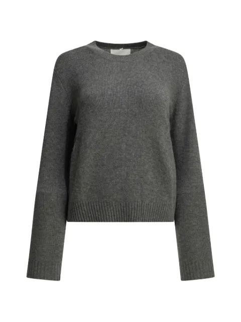 Lisa Yang Mable ribbed-trim cashmere sweater Grey 2022117GR