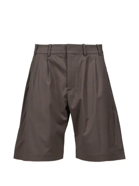 _J.L-A.L_ Mitre pleated shorts Brown JBMW0621FA447HYERESTAUPE