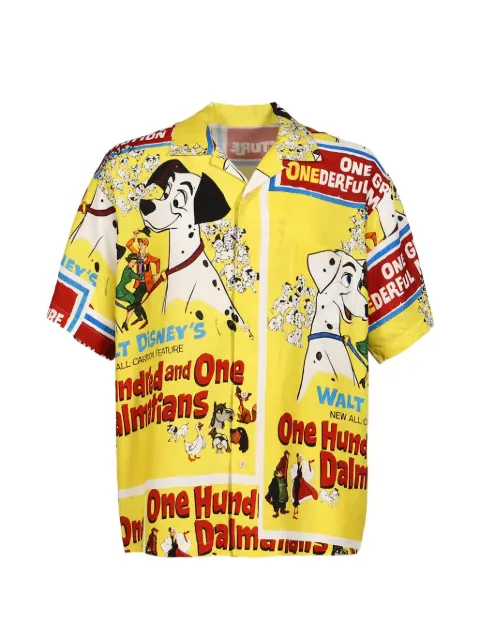 PORTER CLASSIC Disney 101 Dalmatians shirt Yellow DP0243962YEL