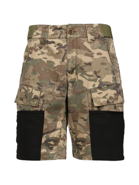 Matthew Williamson panelled cargo shorts Neutrals A250567CAMO