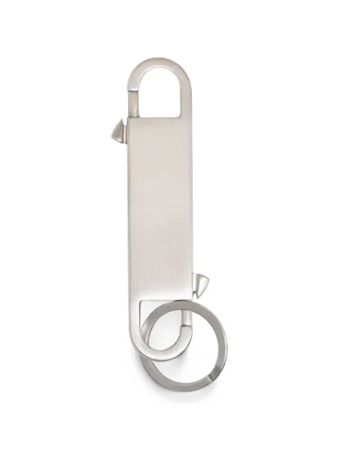 Rick Owens Gemini keyring Silver RA02F0993MET