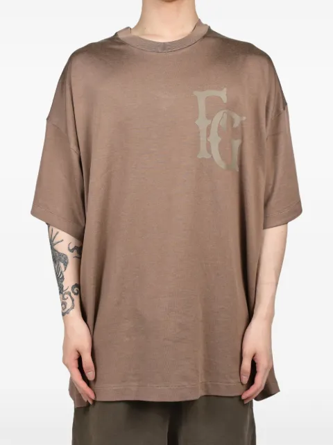 Fear Of God 43 graphic-print T-shirt Brown FG9M109928CRYDUNEPEARL