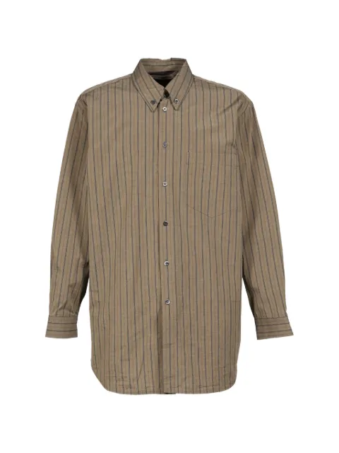 Magliano Moletto pinstripe-pattern shirt Neutrals MGSS26OS02012PINSTRIPEFANGO