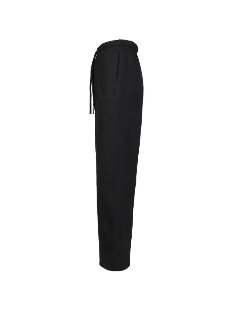 ESSENTIALS logo-patch drawstring track pants Black 130SP268661FBLK