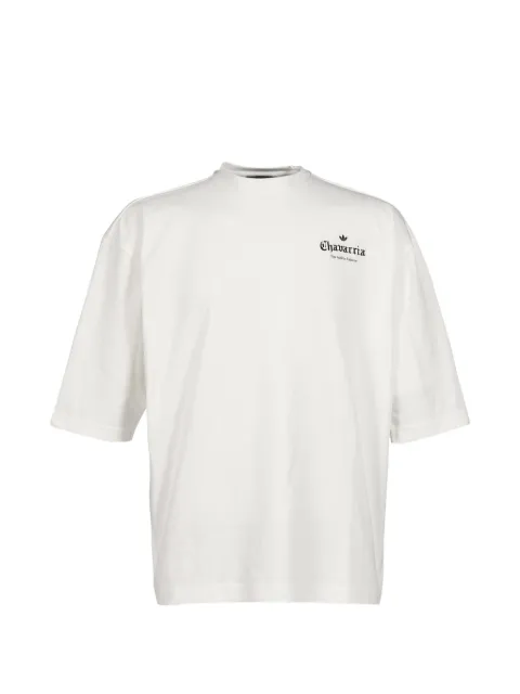 adidas x Willy Chavarria logo-print T-shirt White JH253K